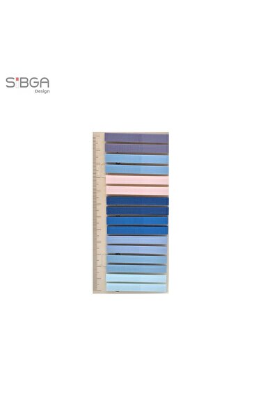sibga tasarım Thin Strip 320 Sheets Transparent Color Postit Post-It Post It. Bookmark Bookmark Postit Sticker