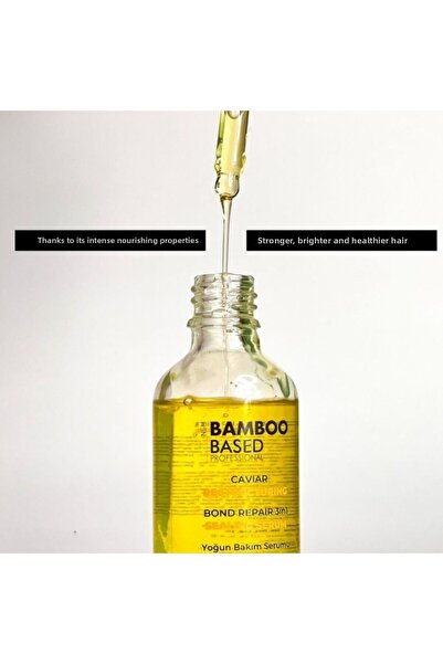 Bamboo Based Professional Caviar Bond Repair 3 in 1 Hair Care Serum 50ml