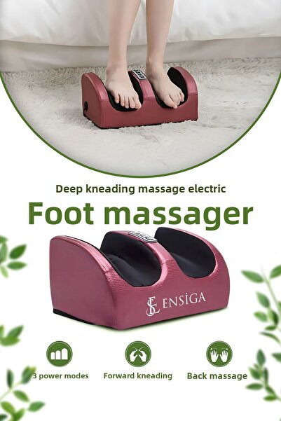 Mega Plus جهاز تدليك القدم الكهربائي مع تدليك عميق وعلاج بالضغط الحراري للقدم...