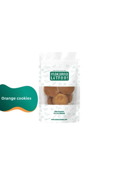 Makarna Lütfen Orange Cookies (250 Gram)