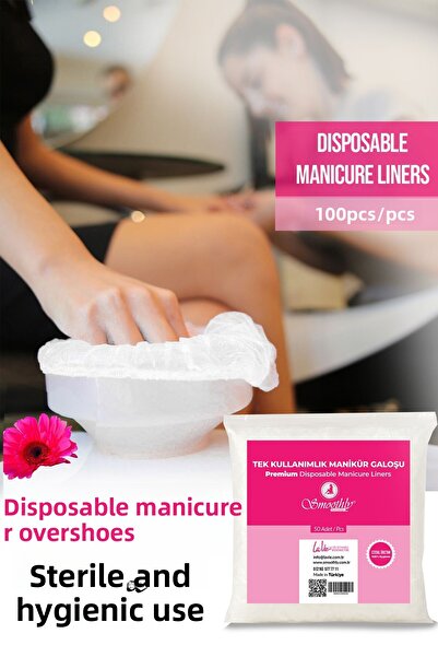 Smoothly Manicure Overshoes Disposable 100 Pieces - Hygienic & Premium Quality