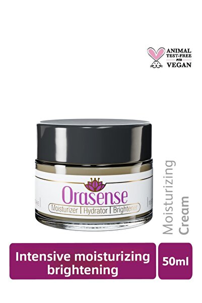Orasense كريم مرطب للوجه 50 مل - مرطب مكثف لتفتيح البشرة بخلاصة الزعفران نباتي