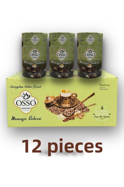 Osso 12 Pack Cylinder Menengiç Coffee (12X200=2400Gr)