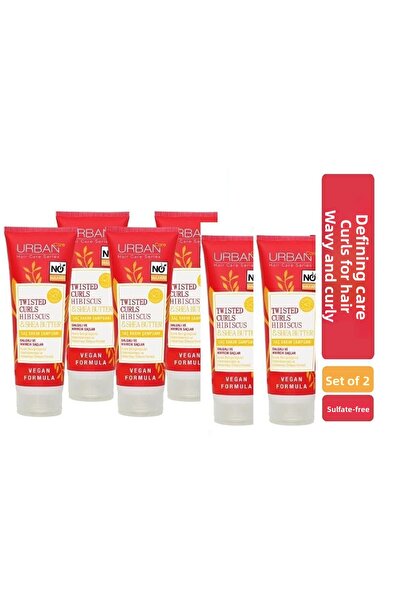 Urban Care شامبو 250 مل ماء الكركديه المجعد 6 قطع