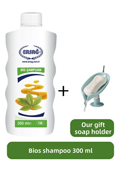 Ersağ شامبو بيو 300 مل - موزع الصابون هديةنا 198-03