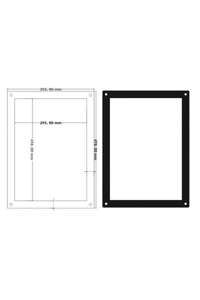 Ti Play Wall Mounted Banner and Foil Frame Uv Printed