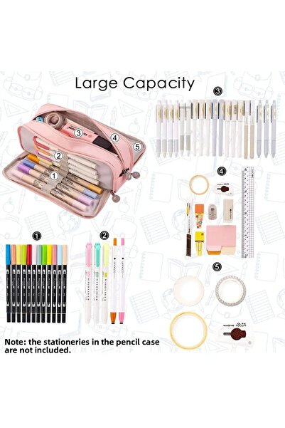 GlassySKY Μαθητής Γυμνασίου Λυκείου Μεγάλης χωρητικότητας Θήκη για στυλό (Δεν περιλαμβάνονται τα αξεσουάρ στυλό)