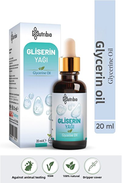 nutribio زيت الجلسرين نقي 100% 20 مل