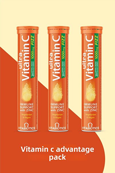 ULTRA مجموعة فيتامين سي أدفانتج مكونة من 3 قطع