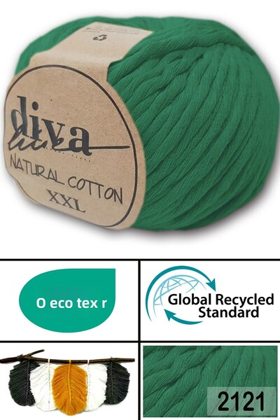 Diva İplik Diva Natural Cotton Xxl 2121 Benetton