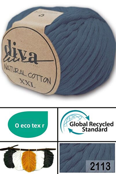 Diva İplik Τζιν Diva Natural Cotton Xxl 2113