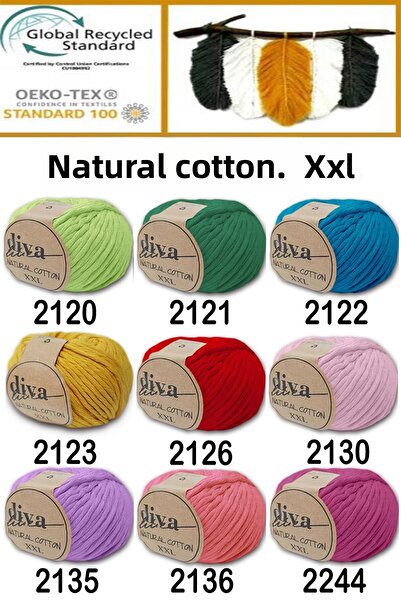 Diva İplik Diva Natural Cotton Xxl 333 Φούξια