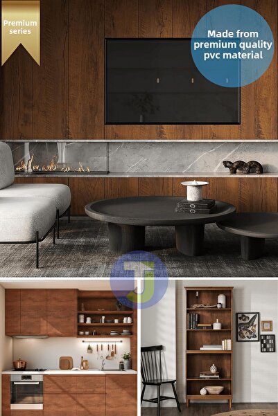 Technojet Premium Self Adhesive Wood Pattern Pvc Covering Foil 60X100Cm