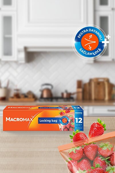 MACRO MAX Ziplock Bag - 12 Li X 5 Pieces Advantage Package