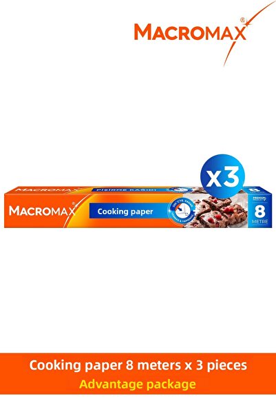 MACRO MAX Oven Baking Paper 8X3 Advantage Package - 24 Mt