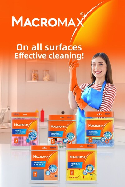 MACRO MAX Extra Soft Floor Cloth X2 Pieces