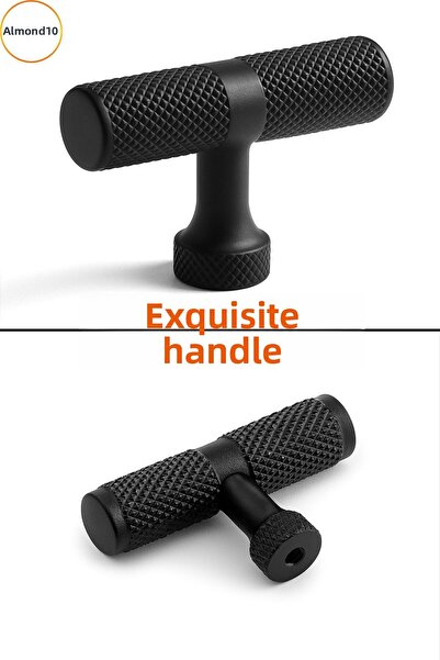 Badem10 Martin Μαύρη μεταλλική λαβή μονής βίδας Έπιπλα Συρτάρι Ντουλάπα κουζί...