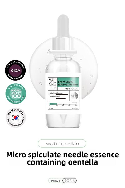 wati for skin Wati Essence Wati For Skin Pro Cica Microshot 100 مع إبر دقيقة ...
