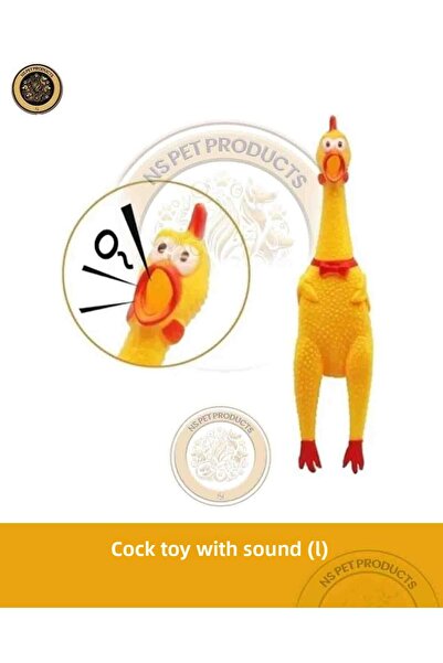 Demirhan لعبة كلب الديك الصوتية مقاس كبير جدًا