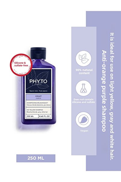 Phyto Purple Anti-Orange Purple Shampoo - 250ml