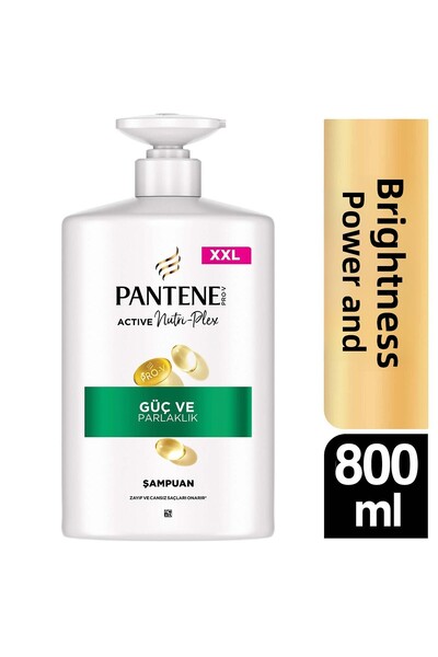 Pantene Power and Shine Shampoo 800 Ml-