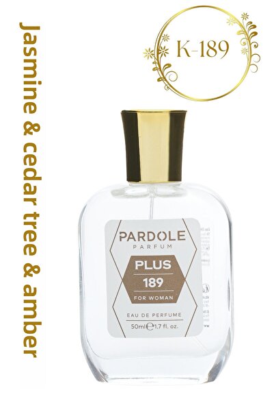 PARDOLE K-189 Parfum pentru femei Wood Floral Favorite - 50 ml - Iasomie, lem...