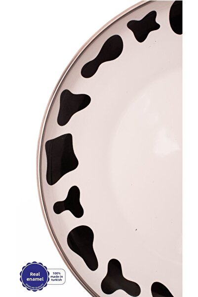 EMAYlab Mötilda Enamel Plate Cake Presentation Plate 21cm