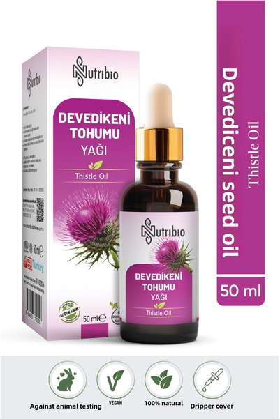 nutribio Thistle Seed Oil 100% Pure 50 ml