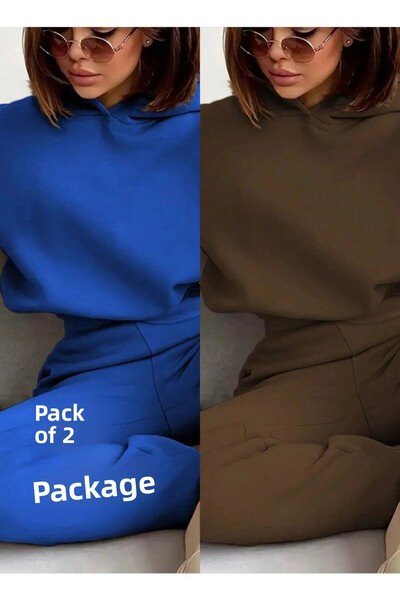 DAXİS Sportwear Company ΣΕΤ 2 ΤΕΜΑΧΙΩΝ OVERSIZE ΓΥΝΑΙΚΕΙΟ ΣΕΤ ΦΟΡΜΑΣ DAXİS Sp...