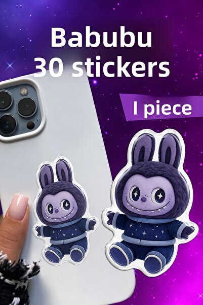 Dekopix The Monsters 3D Sticker LB5 - Damla Etiket