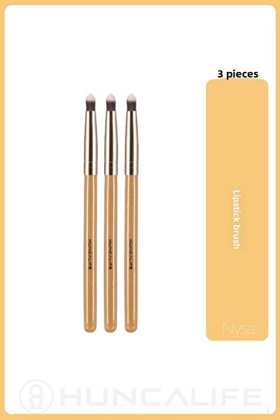 Huncalife Lipstick Brush - 3 Pieces