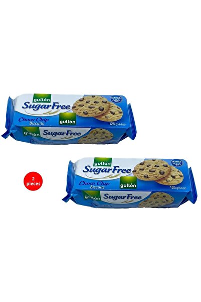 Gullon بيتير داملا بسكويت الشوكولاتة خالي من السكر 125 جرام (2 قطعة)