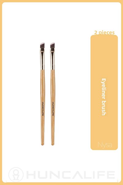 Huncalife Eyeliner Brush - 2 Pieces
