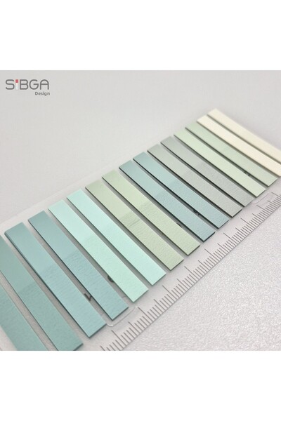 sibga tasarım Thin Strip 320 Sheets Transparent Color Postit Post-It Post It. Bookmark Bookmark Postit Sticker