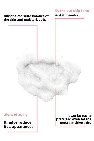 Pureandshine صابون إسفنجي طبيعي مصنوع يدويًا بخلاصة الفراولة