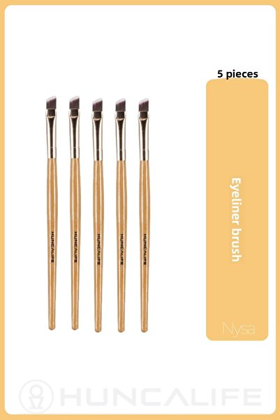 Huncalife Eyeliner Brush - 5 Pieces