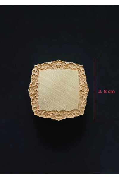 İzMühür ختم شمعي بإطار على شكل شمعة/ أختام شمعية بإطار عتيق - 3