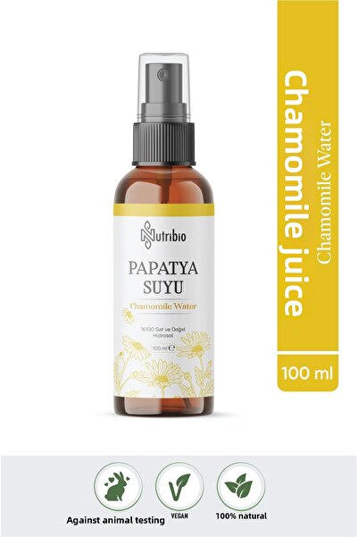 nutribio منشط الشعر بماء البابونج طبيعي ونقي 100%، 100 مل