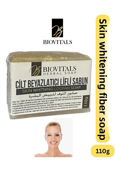 Bio Vitals BioVitals صابون الألياف لتبييض البشرة 110 جرام.