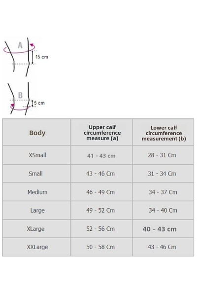 Orthocare 6911 Genucare Easy - Knitted Elastic Knee Brace - Size XXL