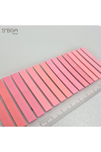 sibga tasarım Thin Strip 320 Sheets Transparent Color Postit Post-It Post It. Bookmark Bookmark Postit Sticker