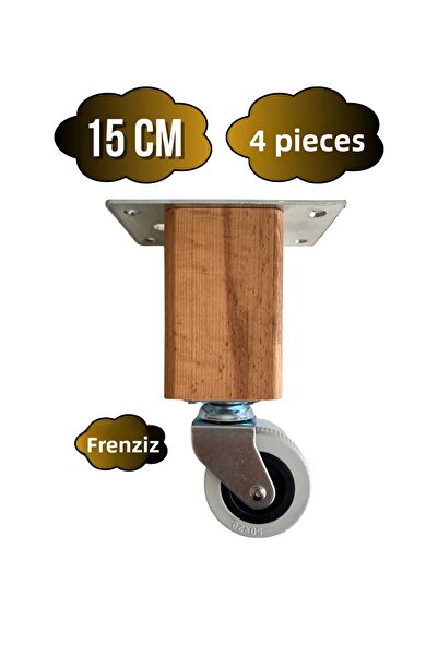GOLDENWOODEN Picioare din lemn Kale pentru mobilier, masă și dulap (FĂRĂ FRAN...