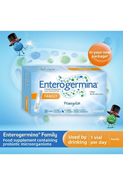 ASFSTORE عائلة إنتروجيرمينا 5 مل × 20 قارورة