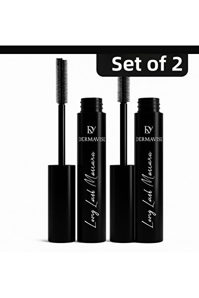 Dermavise 2 Pcs Long Lash Mascara 6.5 ml