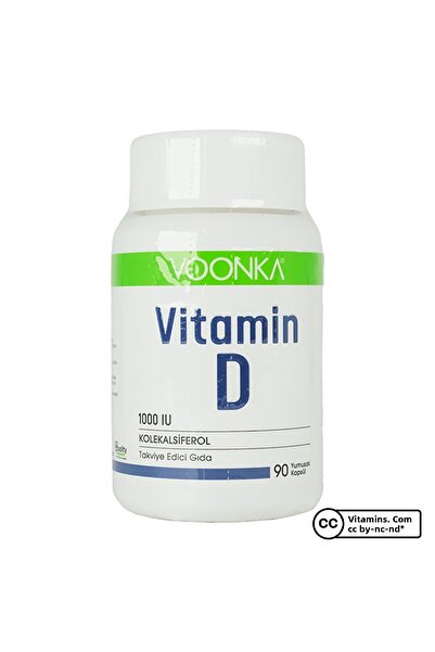 Voonka Vitamin D 90 Capsules - Unflavored