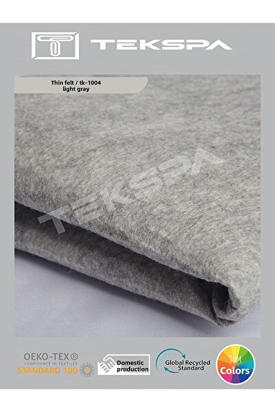 KEÇE DÜNYASI غطاء رمادي فاتح رفيع 100X100