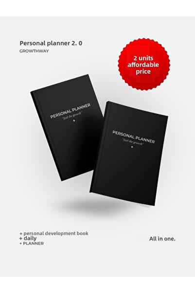 Growthway مخطط الموظفين مكون من قطعتين، مخطط شخصي، تتبع العادات