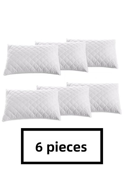 Valoroso Tekstil Set de 6 perne matlasate cu fermoar 50x70 cm - husa de protectie pentru perna