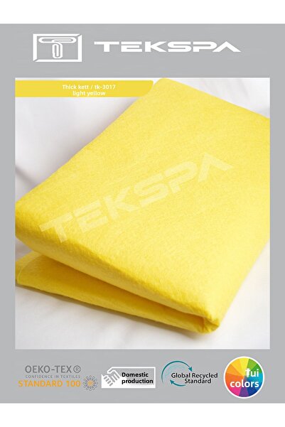 KEÇE DÜNYASI قشة صفراء فاتحة سميكة 100×100