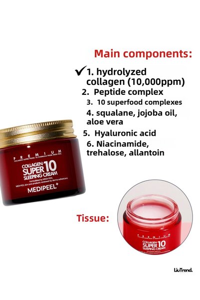 Medipeel Collagen Super 10 Sleeping Cream M0035